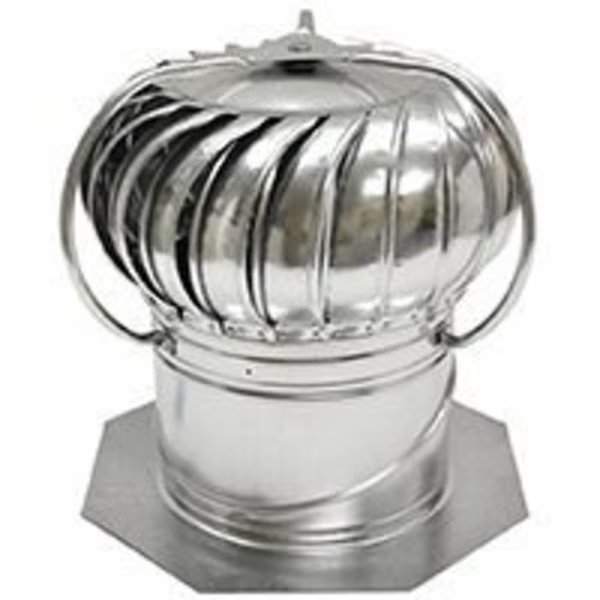 Master Flow GC12E Rotary Turbine Ventilator, Steel, Master Flow, Mfr#: GC12E